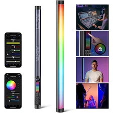 NEEWER TL60 RGB Tube Light, Full Color RGBWW Photography Han