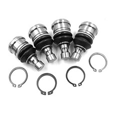 Upper and Lower Front Ball Joint 4 Pcs Compatible with Polaris RZR 570 800 900