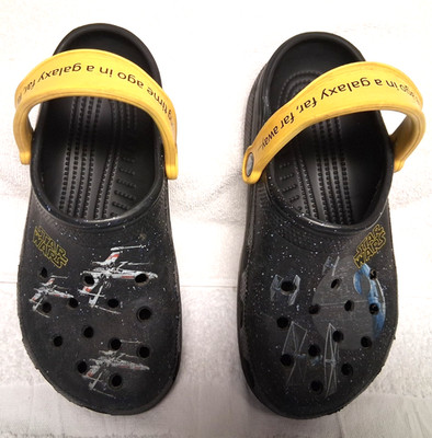 Star Wars Death Star RARE CROCS Collectible Size 7 Women Size 6 Men 2015 Galaxy