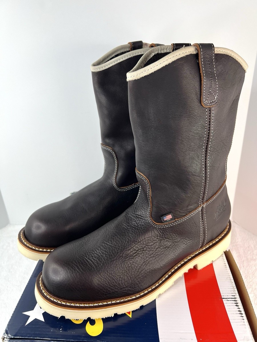 Thorogood Wellington Boots Steel Toe Waterproof Leather 804  display picture 1