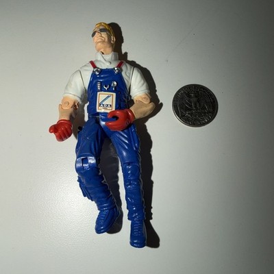 Vintage The Corps! Welding Co Worker -3.75'' Figure w/Overalls-Lanard 1999 RARE