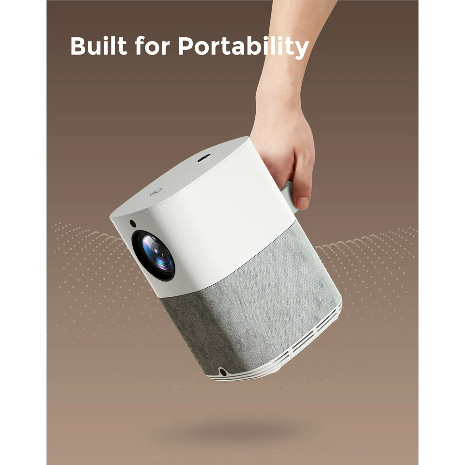 Mini 4K Projector Dolby 40000 Lumens 1080P 5G WiFi Bluetooth Video Home Theater - Image 3 of 4