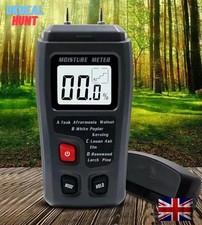 Digital Moisture Detector Damp Meter Wood Brick Screed,Wallpaper Caravan-Tester