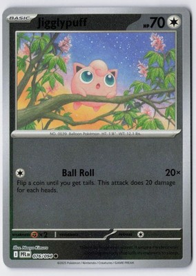 Jigglypuff Reverse Holo Common ME02: Phantasmal Flames 076/094 NM