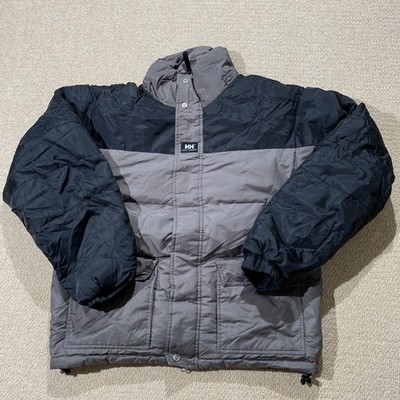 Helly Hansen Daunenjacke Herren mittelgrau schwarz gesteppt wattiert