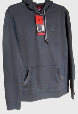 Gerry Men s Fleece Performance Hoodie Size M Gray NWT