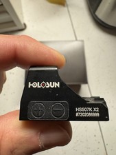 HOLOSUN HS507K X2 Open Reflex Sight - Red Reticle Circle Dot