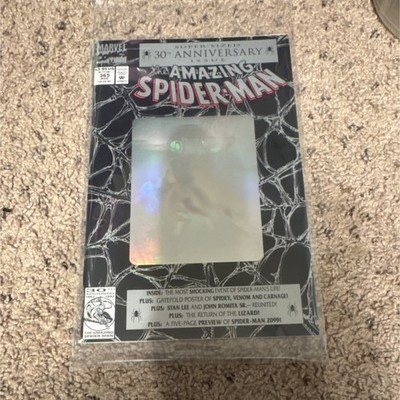 Marvel The Amazing Spider-Man #365 30th Anniversary Hologram Cover Comic Book