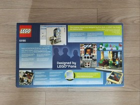 Lego 10190 Market Street Modular House 1248pcs Factory-Sealed