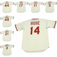 Custom Men's White All Stitched Throwback Home Jersey NWT Sizes S-6XL