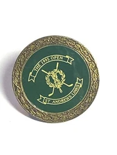 St. Andrews Golf Ball Marker Links Open 1995 Championship Brass Stemmed