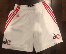 Brand New WNBA Washington Mystics Adidas White Home Game Shorts Authentic- Large