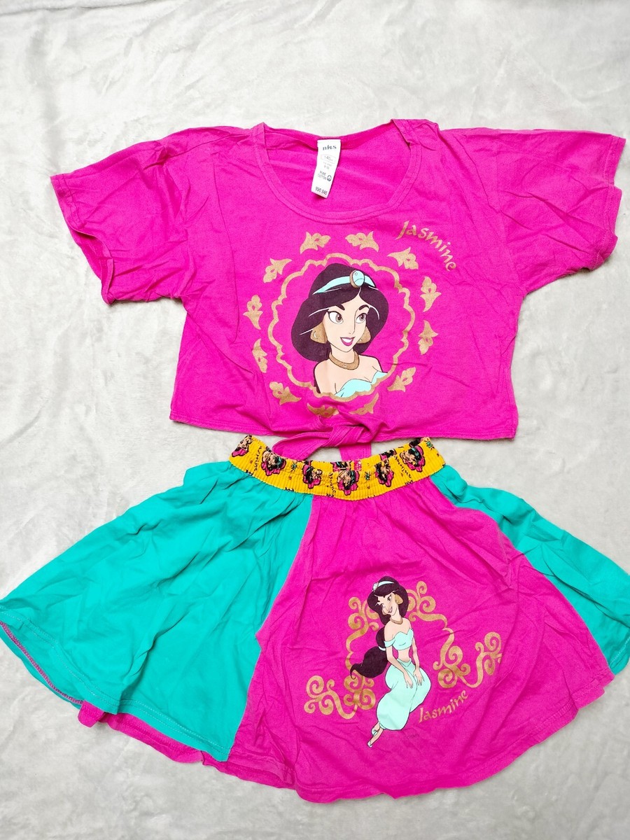 Vintage 90's Disney Princess Jasmine Aladdin Two Piece T-shirt