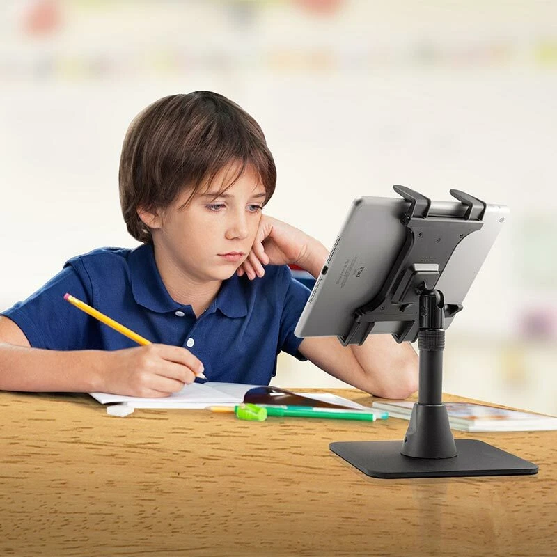 Portable Countertop Home Office Desk Table Holder Stand for Apple Samsung Tablet - Image 3 of 4