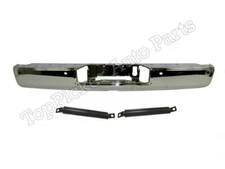 Rear Bumper Chrome Face Bar Bracket Brace For Titan 2017-2019 With Sensor Hole