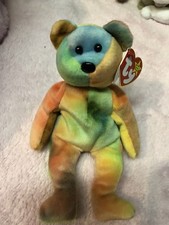 Ty Beanie Baby Garcia Bear-New W/tags  Errors