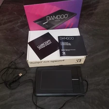 Wacom Bamboo Touch Graphics Drawing Tablet CTT-460 Black