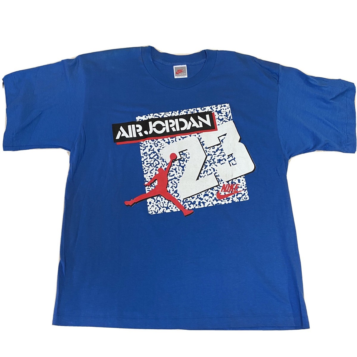 ☆超希少 dead stock jordan tシャツ made in USA ◇JORDAN引退記念