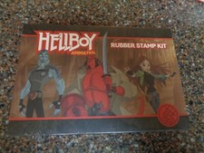 Hellboy Animated Rubber Stamp Kit w/ Cards, Envelopes Brand NEW Sealed