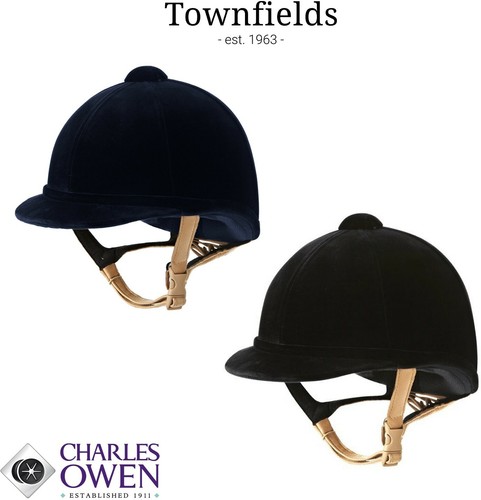 CHARLES OWEN HAMPTON RIDING HAT VELVET 