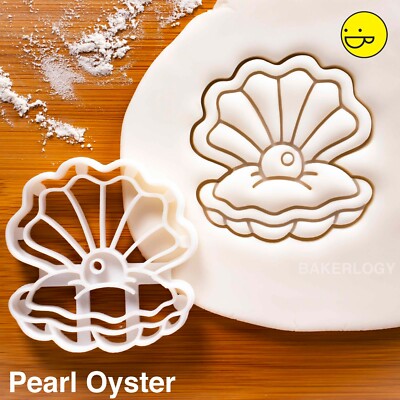 Pearl Oyster Ausstechform | Unter dem Meer Keks Strand Meer Maritim Muschel