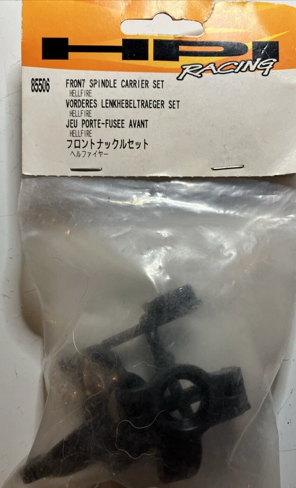 HPI Hellfire 86509 Steering Posts 2pc & 85506 Front Spindle Carrier Set - Image 3 of 4