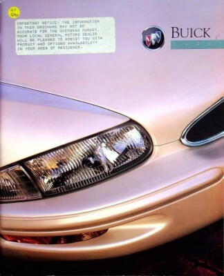 283621) Buick Rivera Regal Le Sabre Century - USA - Prospekt 1996
