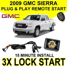 2009 GMC Sierra Truck Plug & Play Remote Start System Chevrolet GM DIY GM10