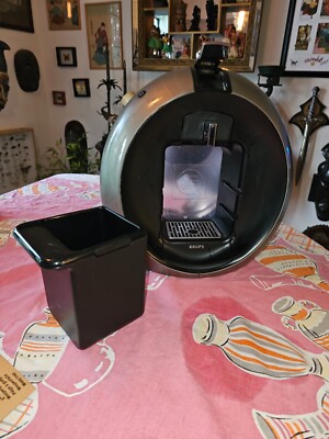 KRUPS NESCAFE Dolce gusto Pod Coffee Maker Hot Cold Water KP5009 Tested Gray