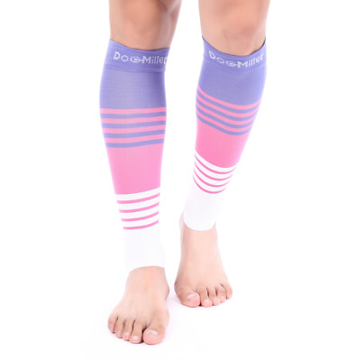 DOC MILLER COMPRESSION STOCKINGS CALF 20-30MMHG SLEEVES FOR VARICOSE PAIN 