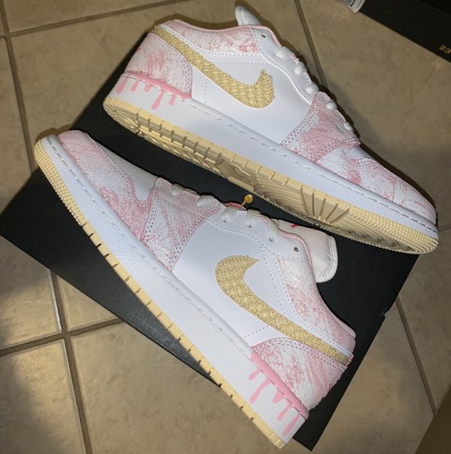 Nike Air Jordan 1 Retro Low GS Paint 