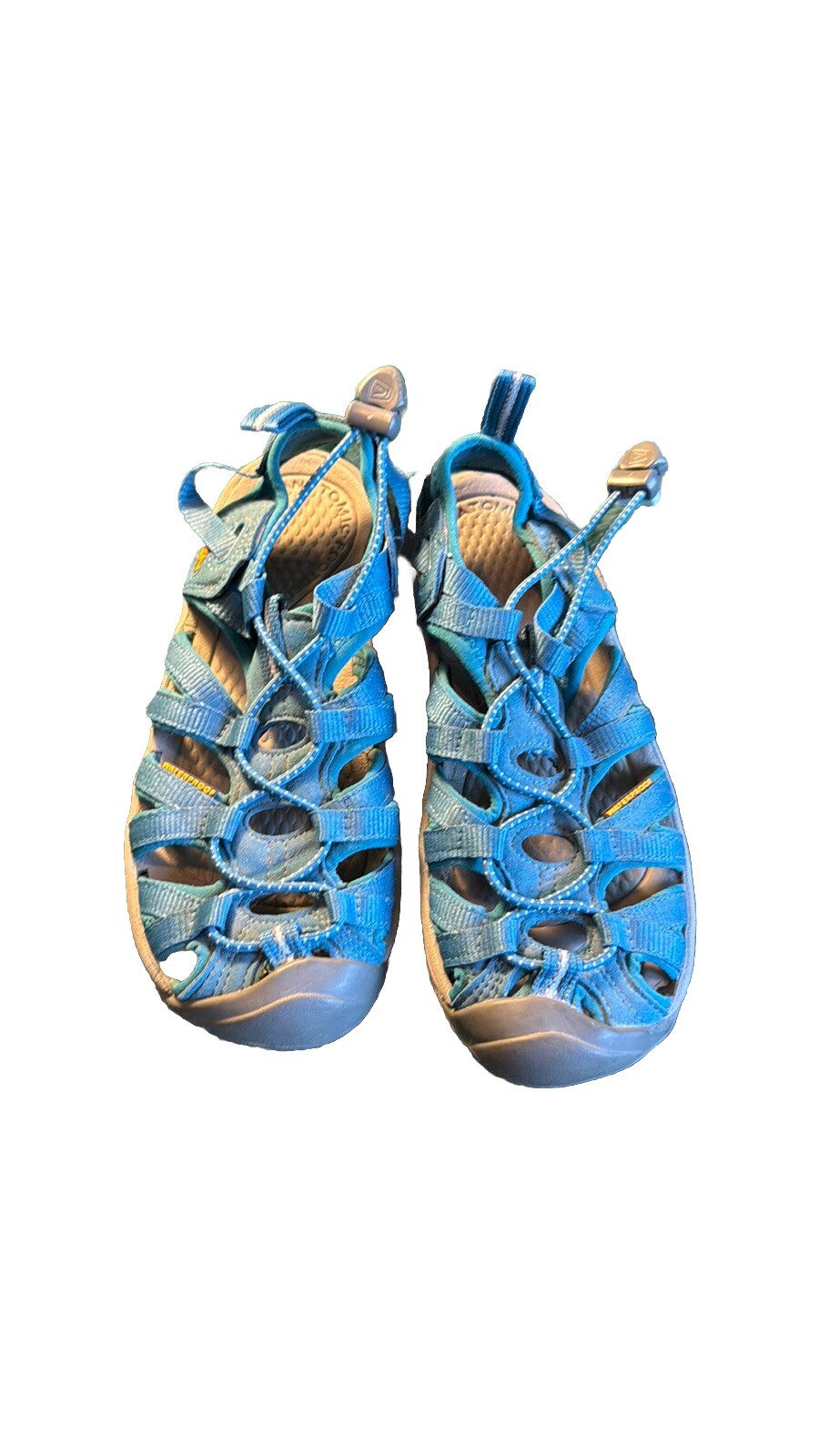 Scarpe Keen donna 5 sussurri blu sport impermeabile punta chiusa sandalo escursione outdoor