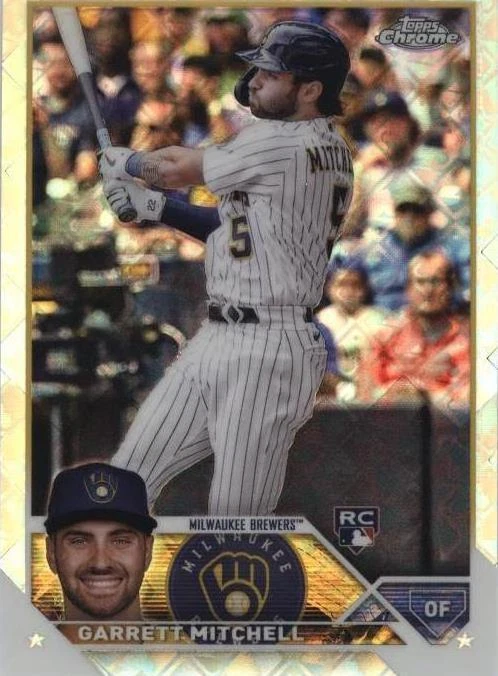 2023 Topps Chrome Logofractor Edition - Garrett Mitchell #110