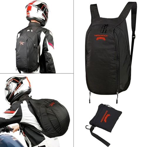 Tragbar Motorrad Helm Tasche Ausrüstung tasche Fahrrad rucksack Tragbar