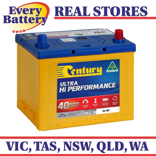 Century 68MF (58) Ultra High Performance 12V Battery for Ford Falcon