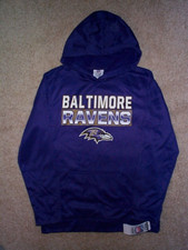 2025-2026 Baltimore Ravens nfl Jersey Sweatshirt YOUTH KIDS BOYS xl 16-18