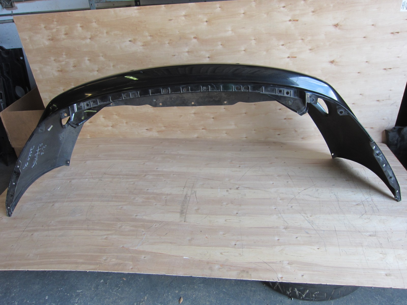 Maserati Gran Turismo  Rear Bumper.Black.Light Damage. Part# 980145004