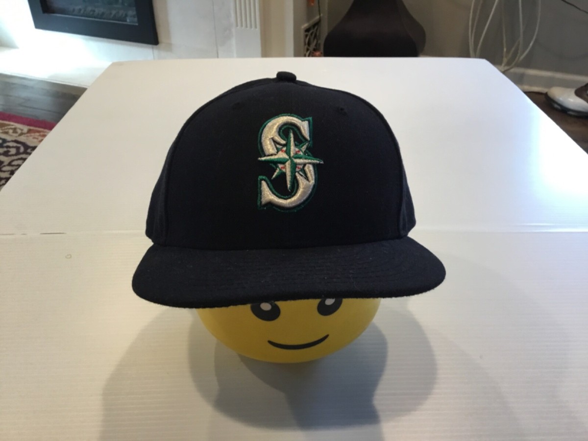 NOS Seattle Mariners New Era 59Fifty On-Field 100% Poly Fitted Hat