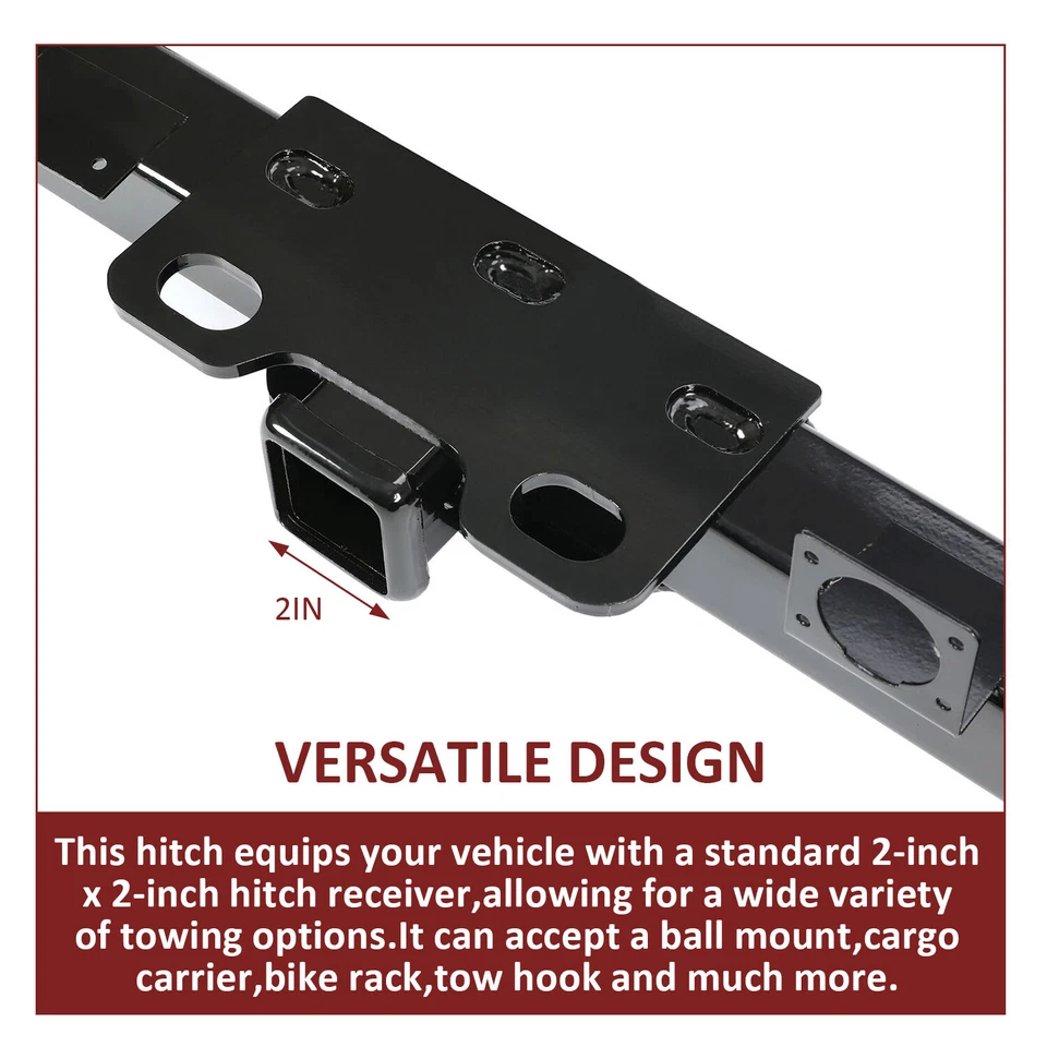 For Subaru Ascent 2019-2025 2023 Trailer Tow Hitch Receiver Kit For L101SXC004 - Imagem 4 de 4