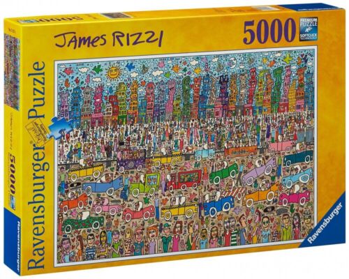 Ravensburger Puzzle 5000 James Rizzi 14+ Year - Afbeelding 1 van 1