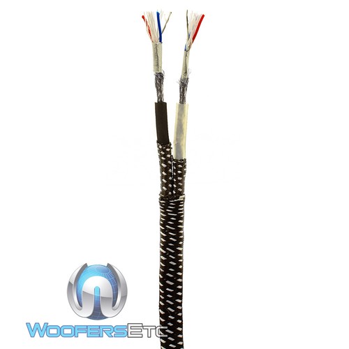 SUNDOWN AUDIO 20FT SAZ 2CHANNEL SOLID 100% OFC COPPER TWISTED RCA AMPLIFIER WIRE - Picture 6 of 11