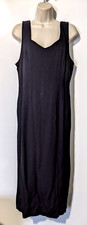 VTG Dress By Ms Choice California Women's Dress Sz 12 Black Sleeveless Back Zip