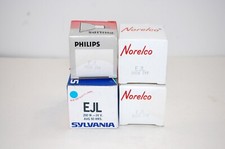 Lot of 4 EJL 200W- 24V Projection Lamp Bulbs NOS- VARIOUS BRANDS