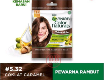 Garnier Color Naturals Creme Riche Hair Color Cream Shade Caramel Brown 20ml