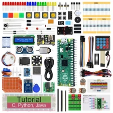 Freenove Ultimate Starter Kit for Raspberry Pi Pico 1 2 W Tutorial Python C Java