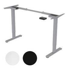DOBON Schreibtisch-Gestell elektrisch höhenverstellbar Doppel-Motor Metall 