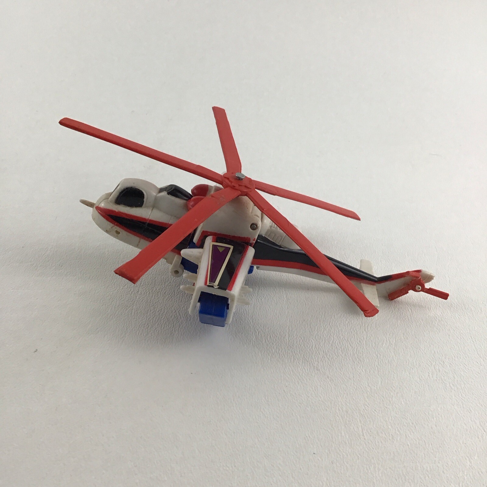 Sky-Bots Transforming Robot Helicopter Phoenix Bot Aircraft Vintage Tek Toys