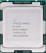 Intel Xeon W-2125 4.0 GHz CPU SR3LM 4Core 8.25MB 8Thread 8.0GT LGA2066