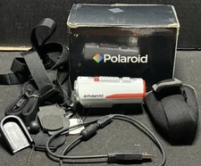 Polaroid Hi-Definition Waterproof Sports Action Camera XS80 Mountable W/ Straps