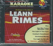 6 6 Chartbuster Karaoke - All Songs in The Style of LEANN RIMES - NEW